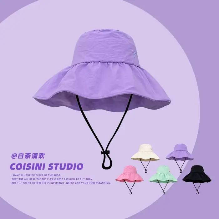Chapeau de seau Mambo sportif pour femmes protection UV polyester séchage rapide extérieur voyage occasions spéciales