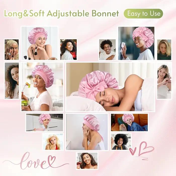Bonnet en Satin en soie