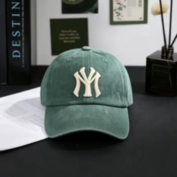 Casquette de baseball en coton lavé pour homme et femme