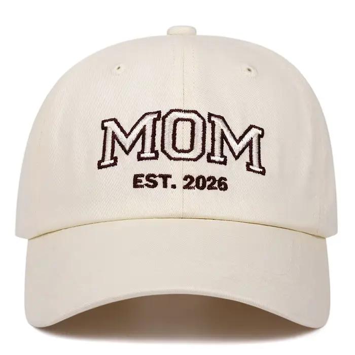 Casquettes de baseball MOM DAD en coton unisexe pour homme femme voyage occasionnel sport style décontracté chapeaux de canard