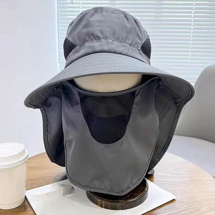 Chapeau de pêcheur avec protection pour le cou