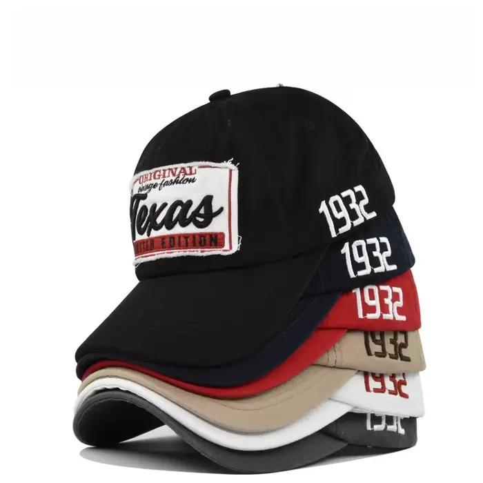 Casquette de Baseball brodée Vintage Texas édition limitée