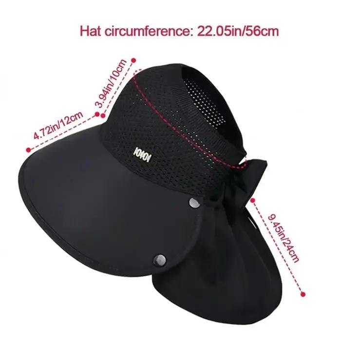 Chapeau de Protection solaire d'été pour femmes