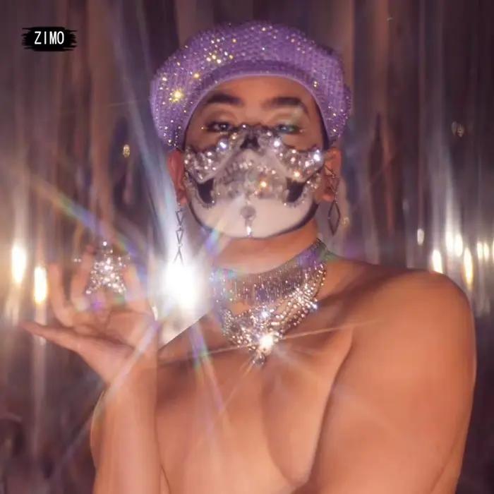 Béret à strass pour femmes