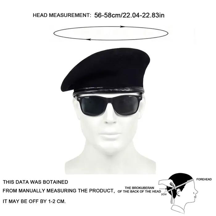 Béret tendance uni en dix couleurs – Chapeau décontracté et chaud pour l'automne et l'hiver – Casquette Hip Hop