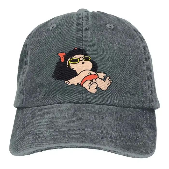 Mafalda – chapeau multicolore à visière pour femmes