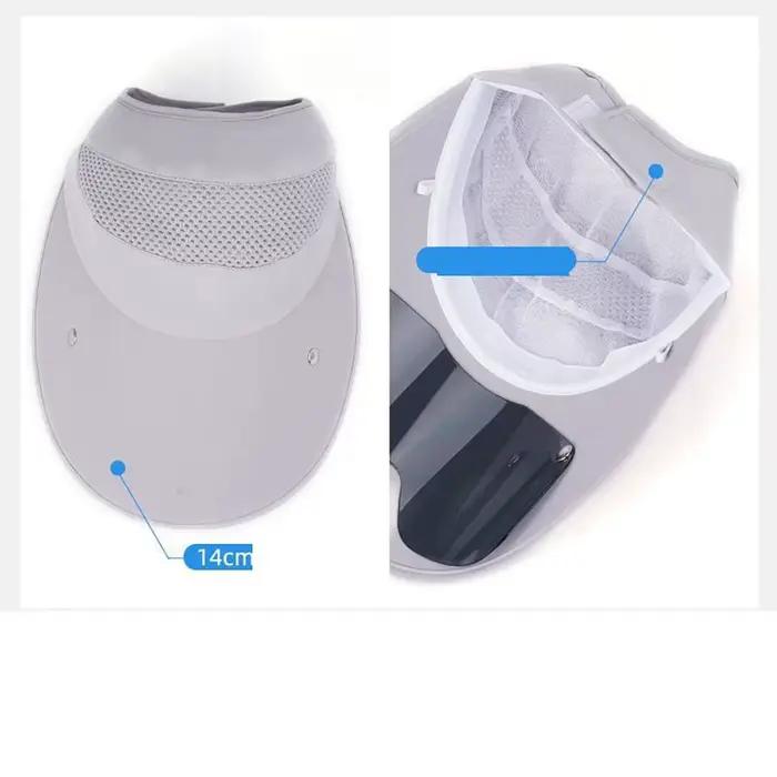 Chapeau de plage à visière rétractable pour femmes