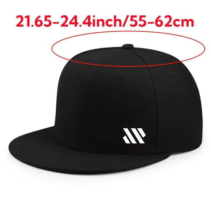 Chapeau de Baseball avec Logo blanc unisexe