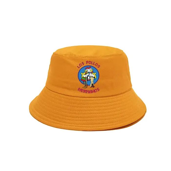 Chapeau de seau Los Pollos Hermanos élégant et multifonctionnel pour hommes et femmes, idéal pour les activités extérieures et les événements toute l'année