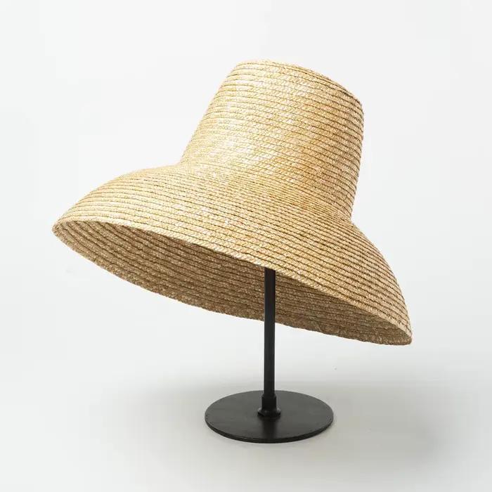 Chapeau de soleil en forme de lampe pour femme