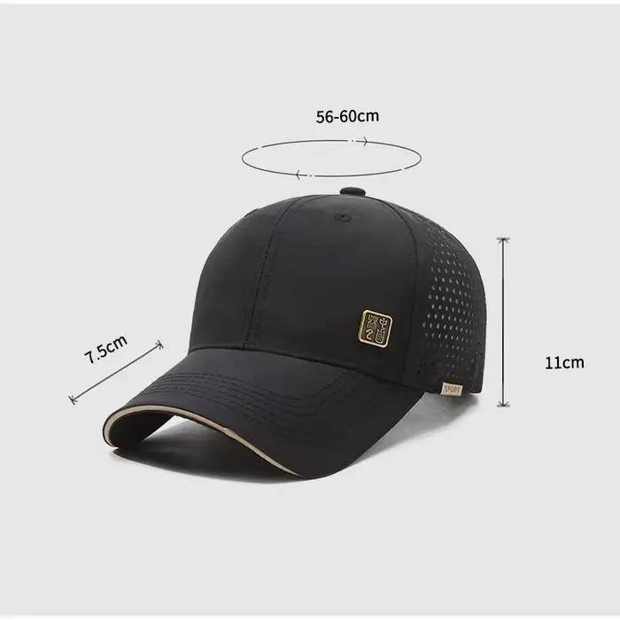 Casquette de baseball grande taille pour homme