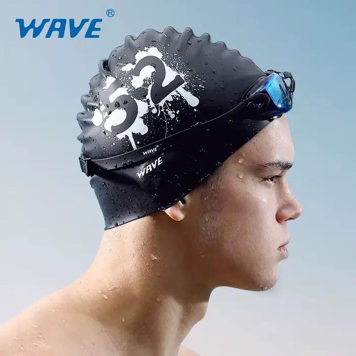 Bonnet de bain cheveux longs
