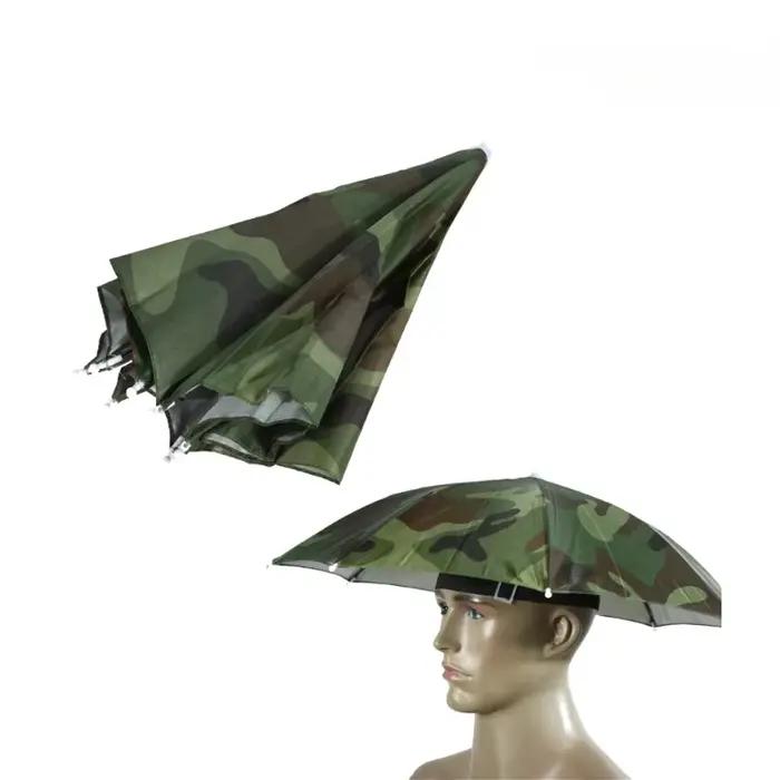 Chapeau parapluie de pluie Portable en plein air