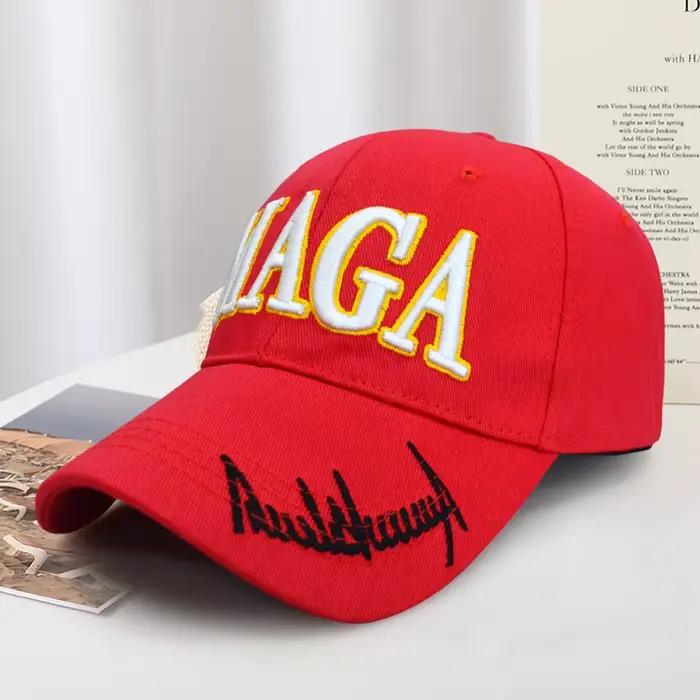 Nouveau MAGA lettre broderie casquette de Baseball unisexe Sports de plein air