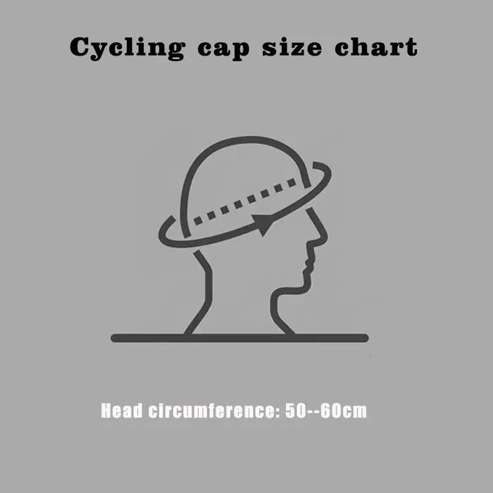 Casquette de cyclisme unisexe