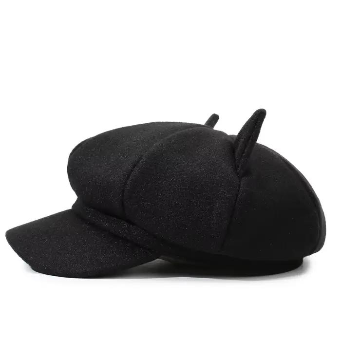 Chapeau octogonal avec oreilles de chat mignon