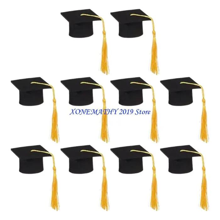 F42F – couvre-chef remise diplôme en feutres élégants
