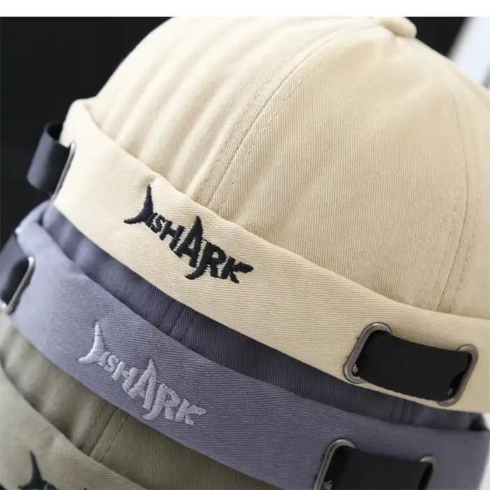 Casquette docker vintage unisexe