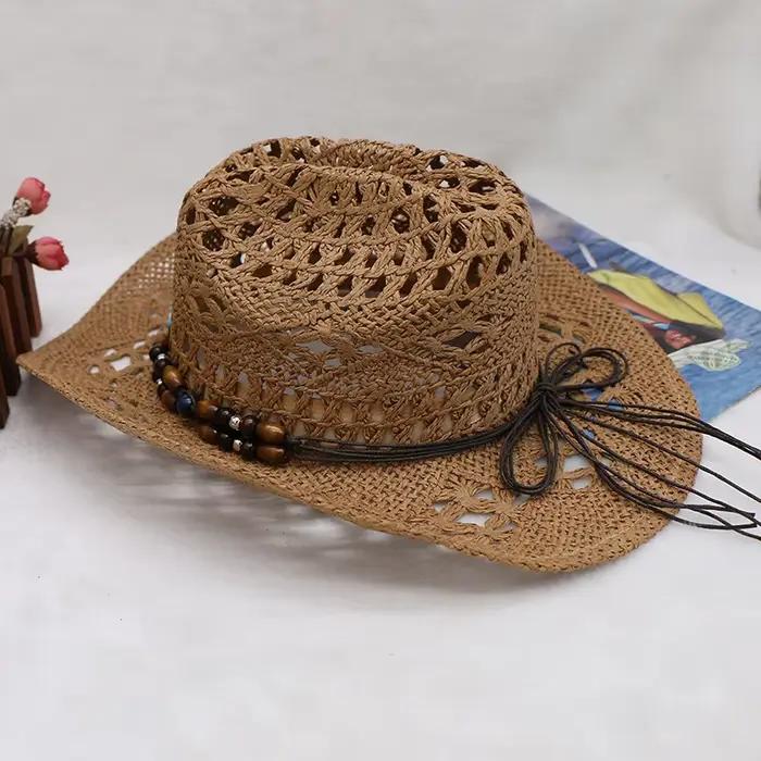 Chapeau de paille d'été pour femmes et hommes