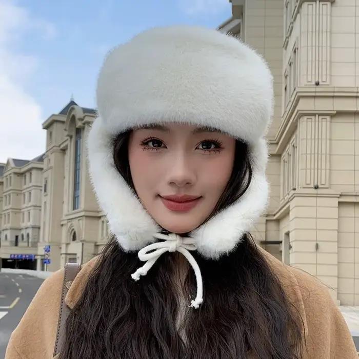 Chapeau de pilote en tricot tendance pour hommes et femmes