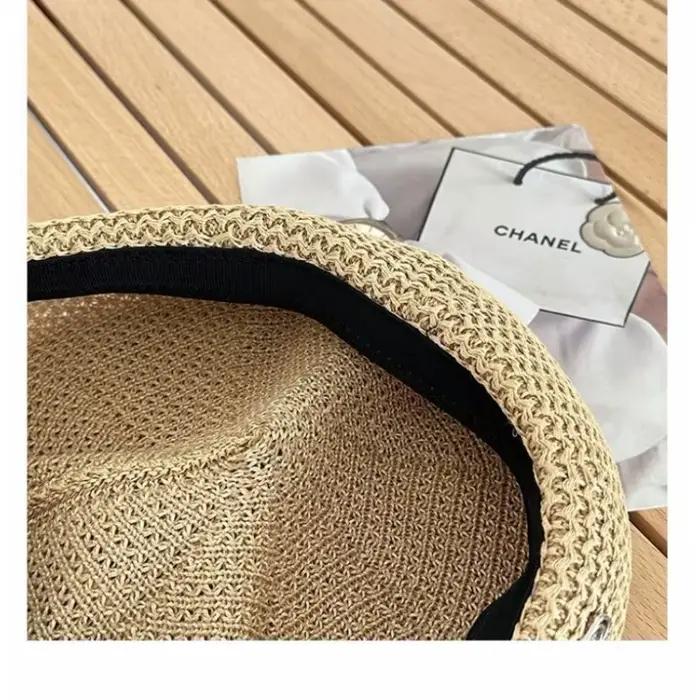 Béret de printemps avec étiquette pour femme