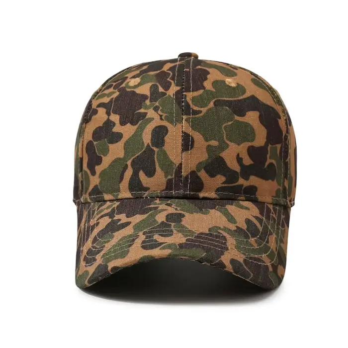 Casquette de baseball vintage style camouflage américain