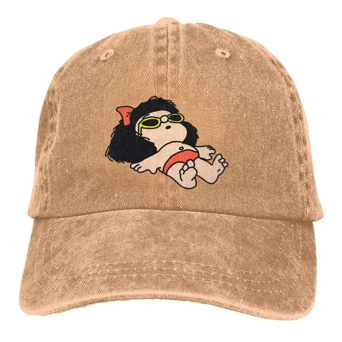 Mafalda – chapeau multicolore à visière pour femmes