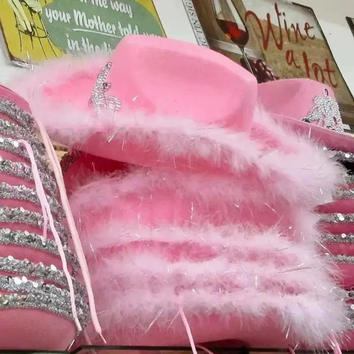 Chapeaux de cow-boy occidentaux à la mode pour femmes et filles