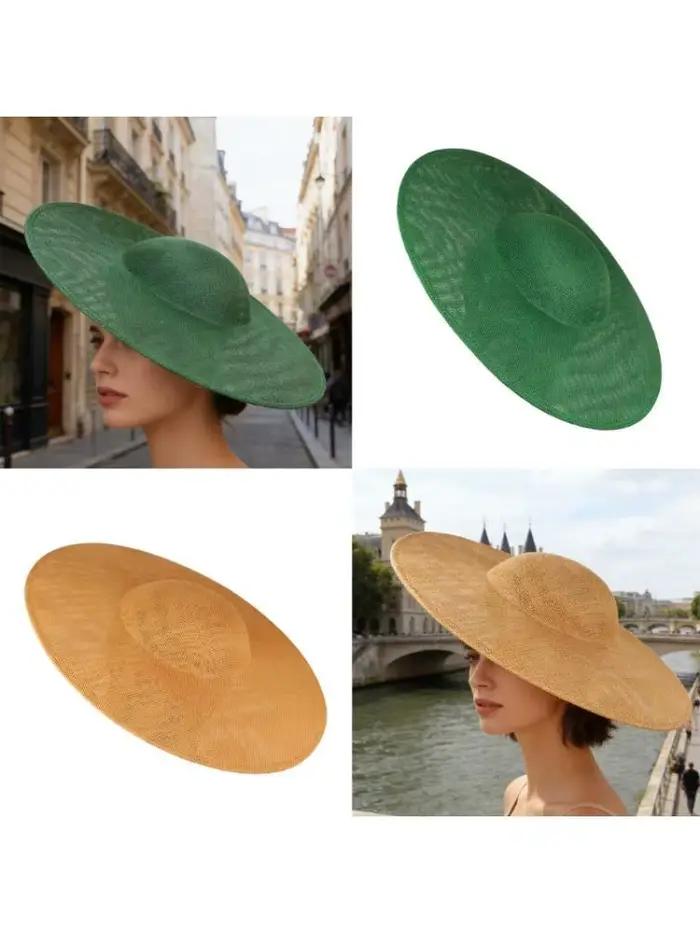 39BB – grand chapeau fascinant 40cm