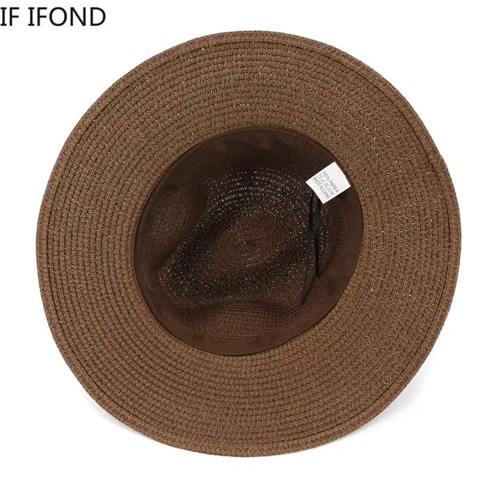 Chapeau anderde plage à large bord pour hommes et femmes