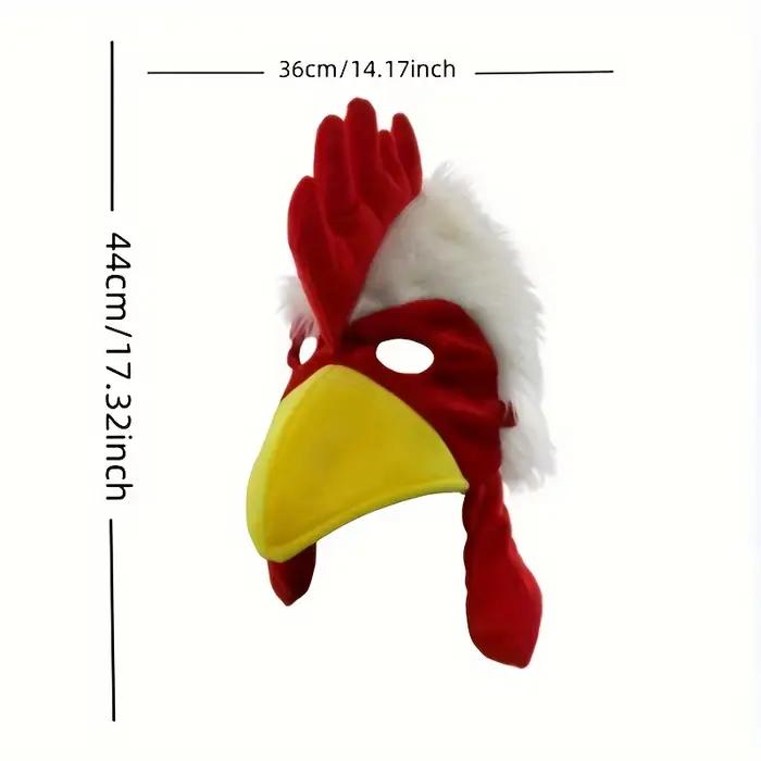 Chapeau Oiseau Drôle Potdemiel Costume Adulte Unisexe Polyester Jaune Occasions Spéciales Cosplay Fête