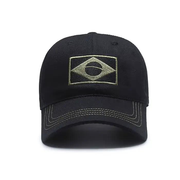 Nouvelle casquette de Baseball hommes été brésil drapeau Protection solaire