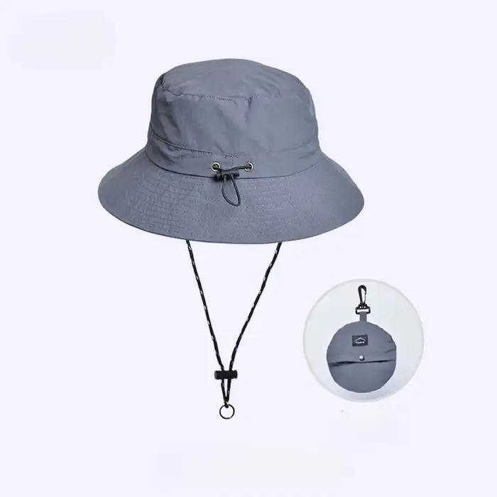 Chapeau seau imperméable pour femmes et hommes-Protection UV