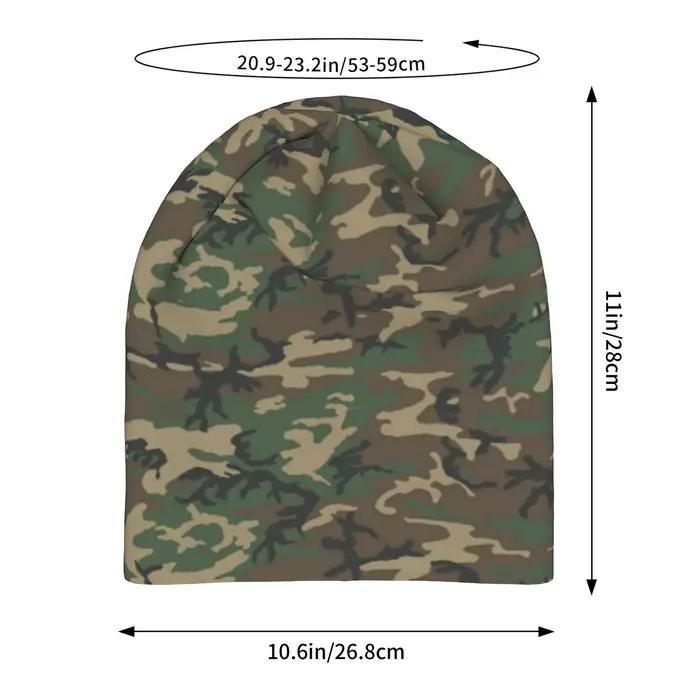 Bonnet camouflage militaire style hip-hop pour hommes et femmes