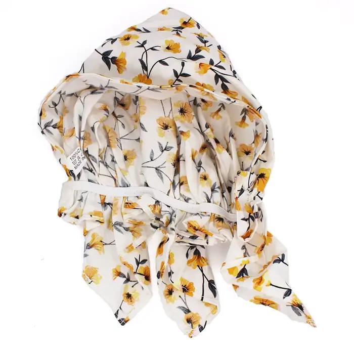 Chemo Skullies Beanie fille Bandanas floraux femmes mode Turban tête enveloppement pour perte de cheveux casquette chapeaux dame Rural femme HT223