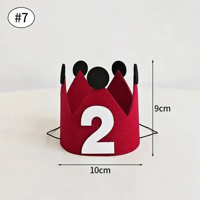 Chapeau joyeux anniversaire bébé première fête d'anniversaire