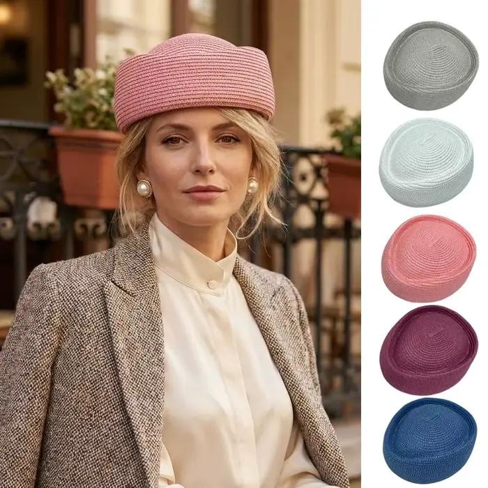 Béret uni tendance, style français décontracté