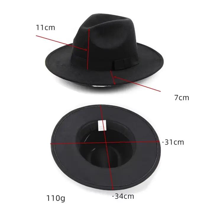 Michael Jackson Cosplay chapeau coton démo casquettes Gentleman formel