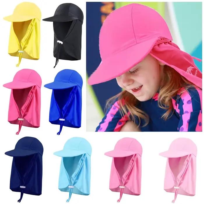 Chapeau de protection solaire Anti-UV multicolore créatif pour enfants
