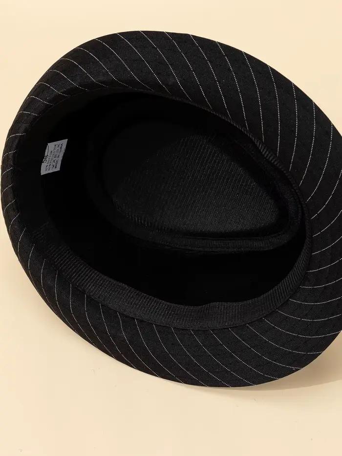 Chapeau haut de forme rayé pour hommes et femmes