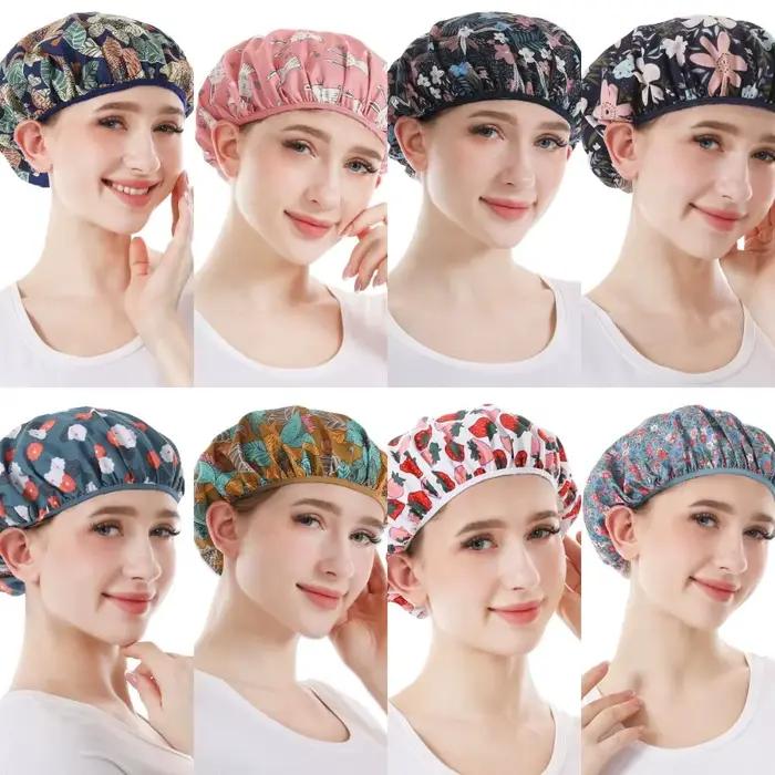 Chapeau de travail en maille élastique anti-poussière