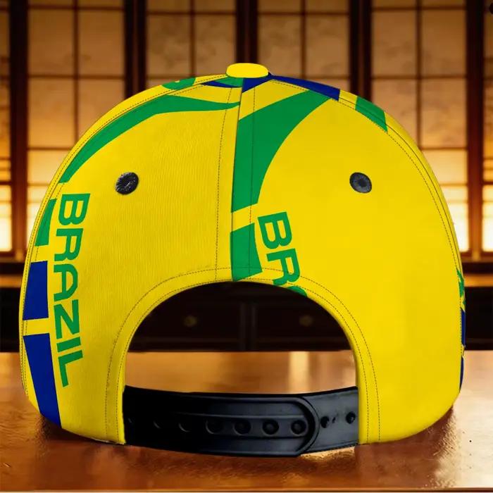 1 pièce Brésil n° 10 casquettes de baseball rétro adaptées au golf