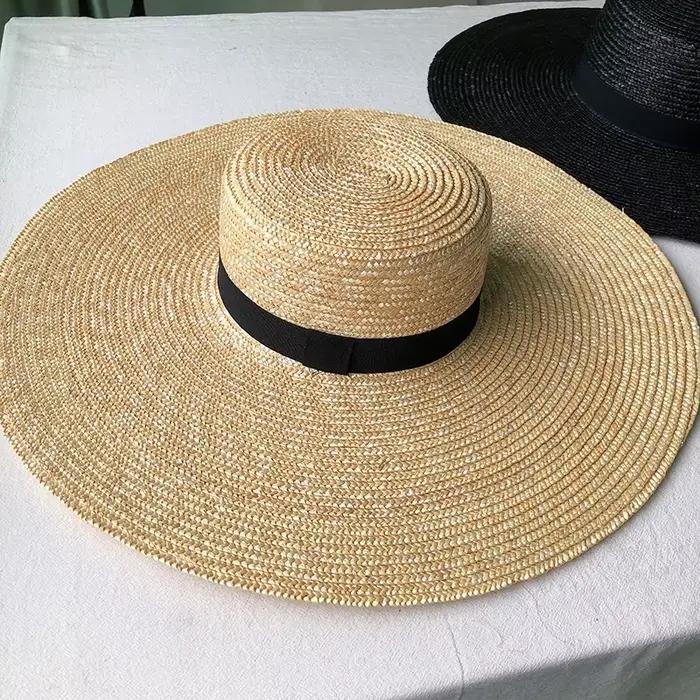 Chapeau de bateau à large bord de 15cm