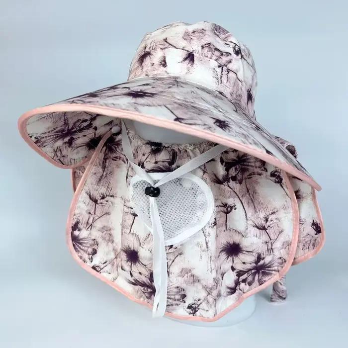 Chapeau de soleil intégral pour femme avec protection UV