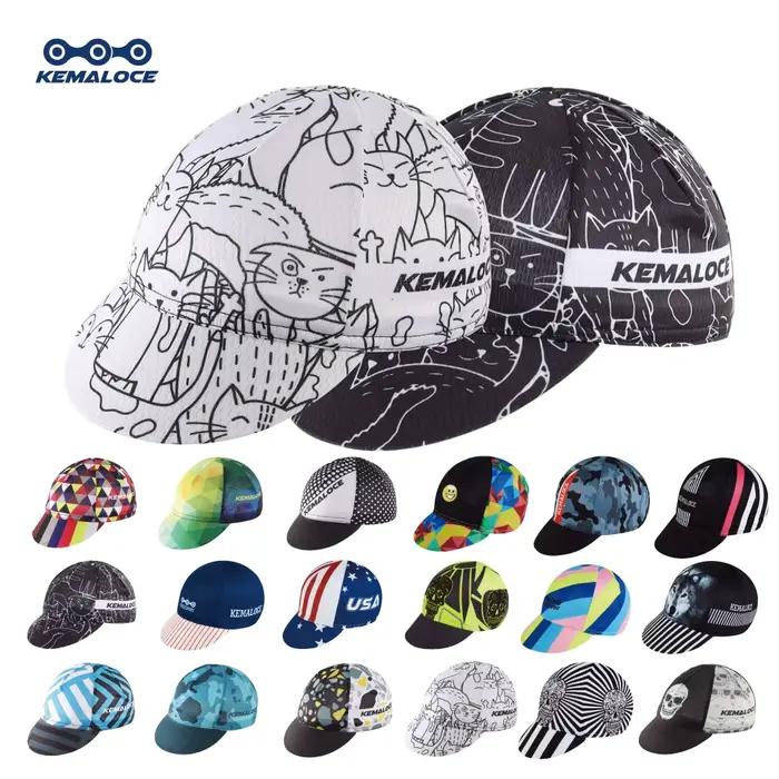 KEMALOCE hommes casquette de cyclisme Anti-UV été élastique séchage rapide