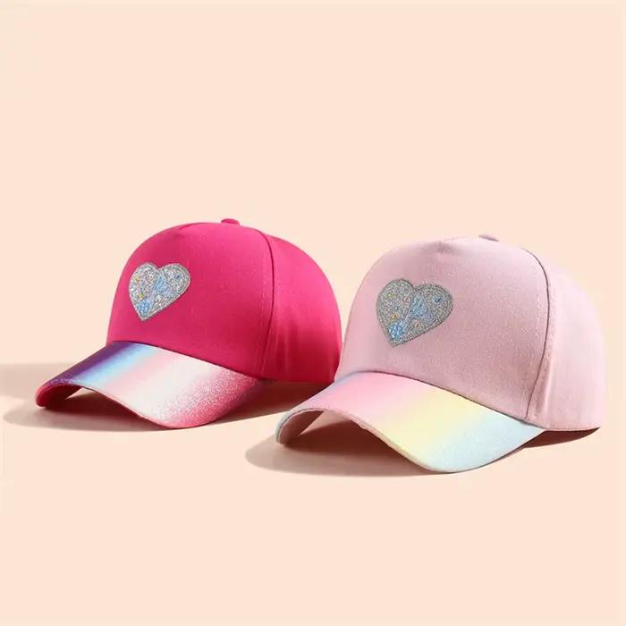 Casquette de Baseball en forme de cœur pour enfant