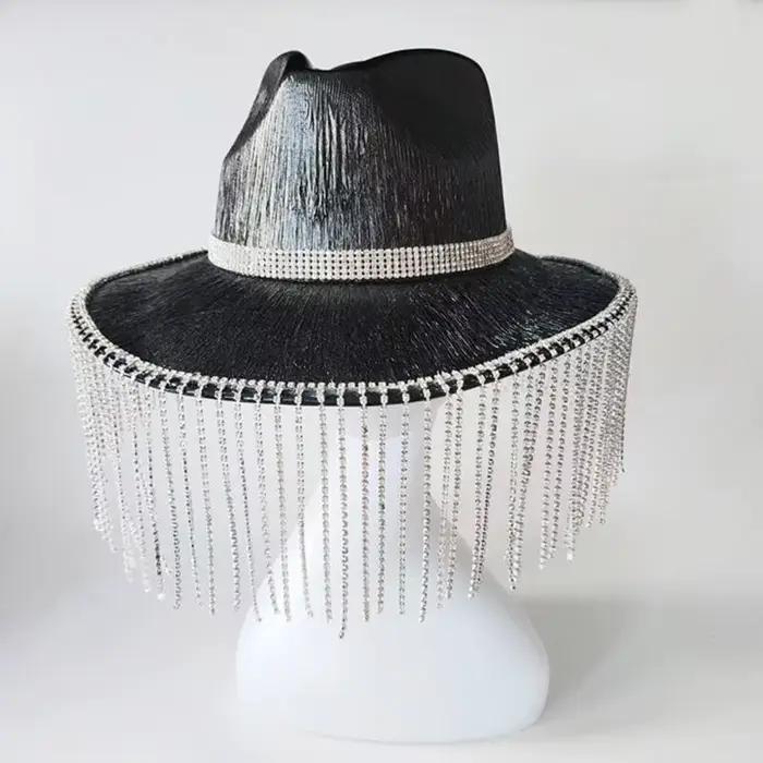 Chapeau Cowgirl en diamant 39BD