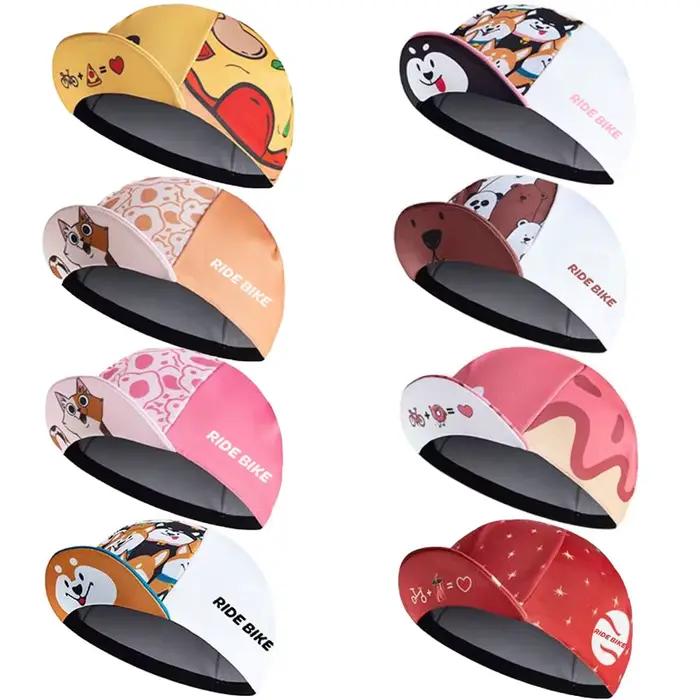 Casquette de cyclisme Mercatone Uno respirante et rapide à sécher pour hommes et femmes, imprimée, tricotée, polyvalente, idéale pour le vélo et les sorties outdoor