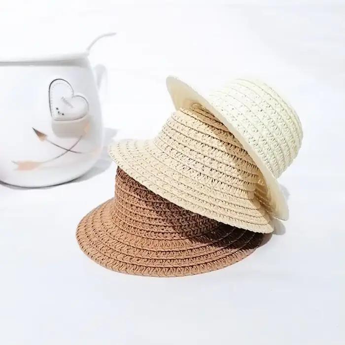 Chapeau de paille tissé