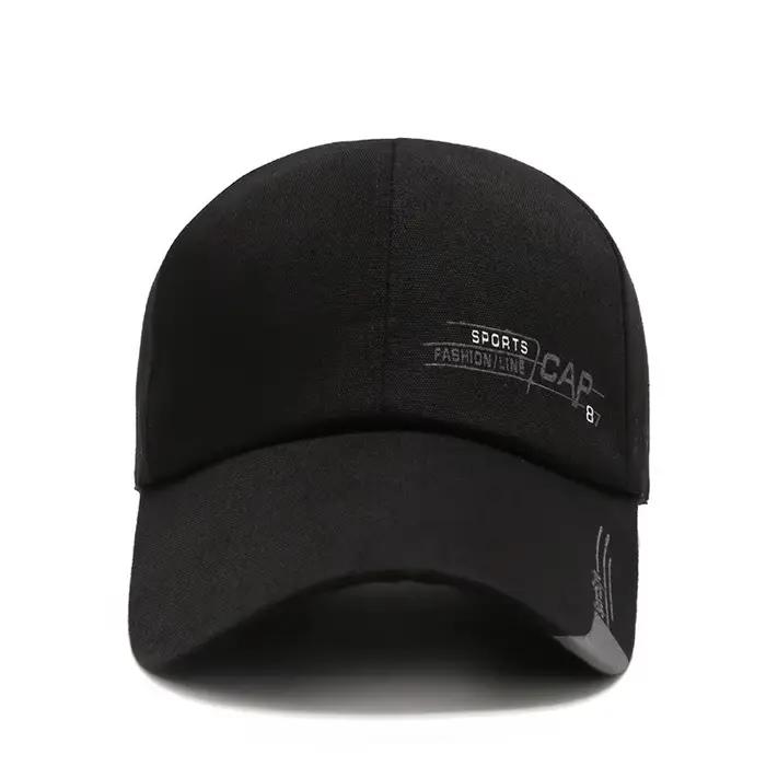 Mode hommes été chapeau Sport casquettes de Baseball en plein air course visière casquette crème solaire coton